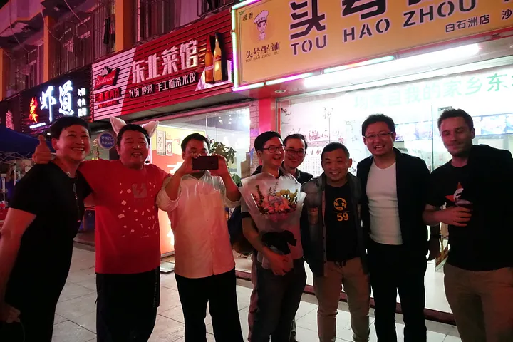 深圳で行われているミートアップの様子